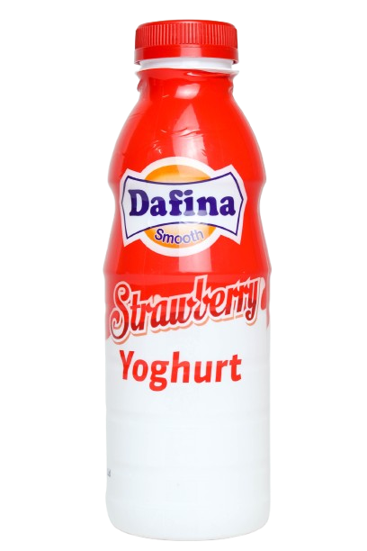 Dafina Strawberry Yoghurt 500ml Bottle