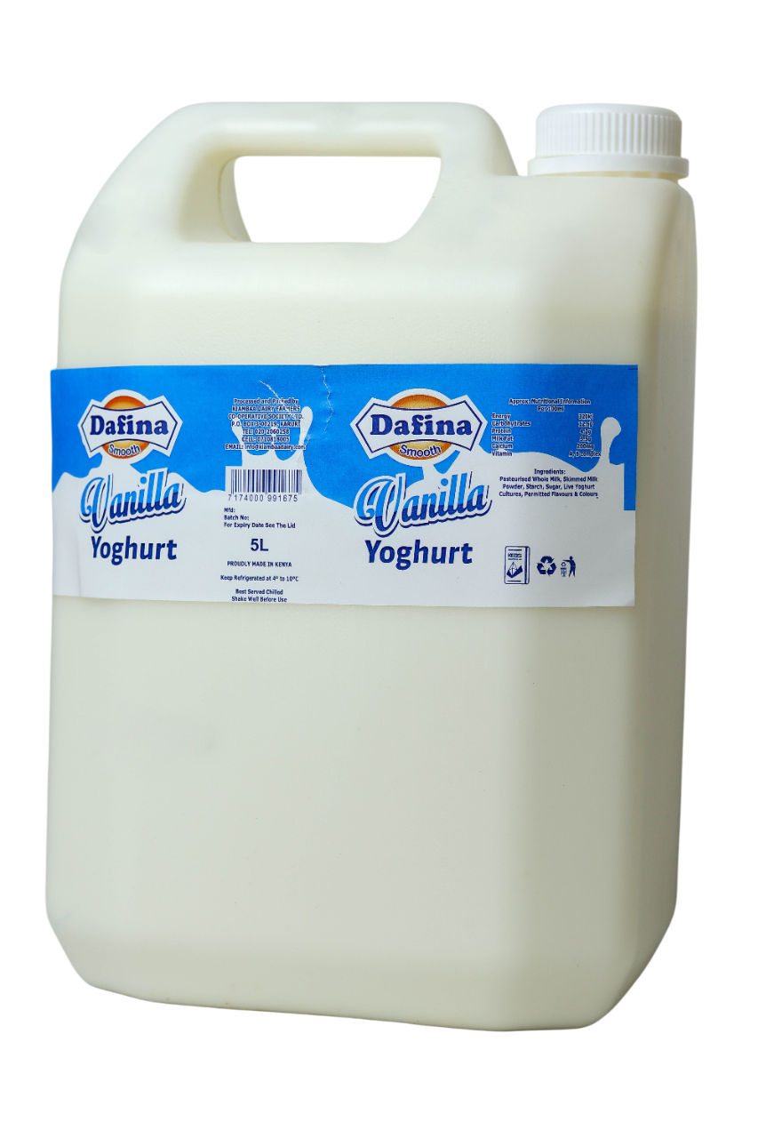 Dafina Vanilla Yoghurt 5L