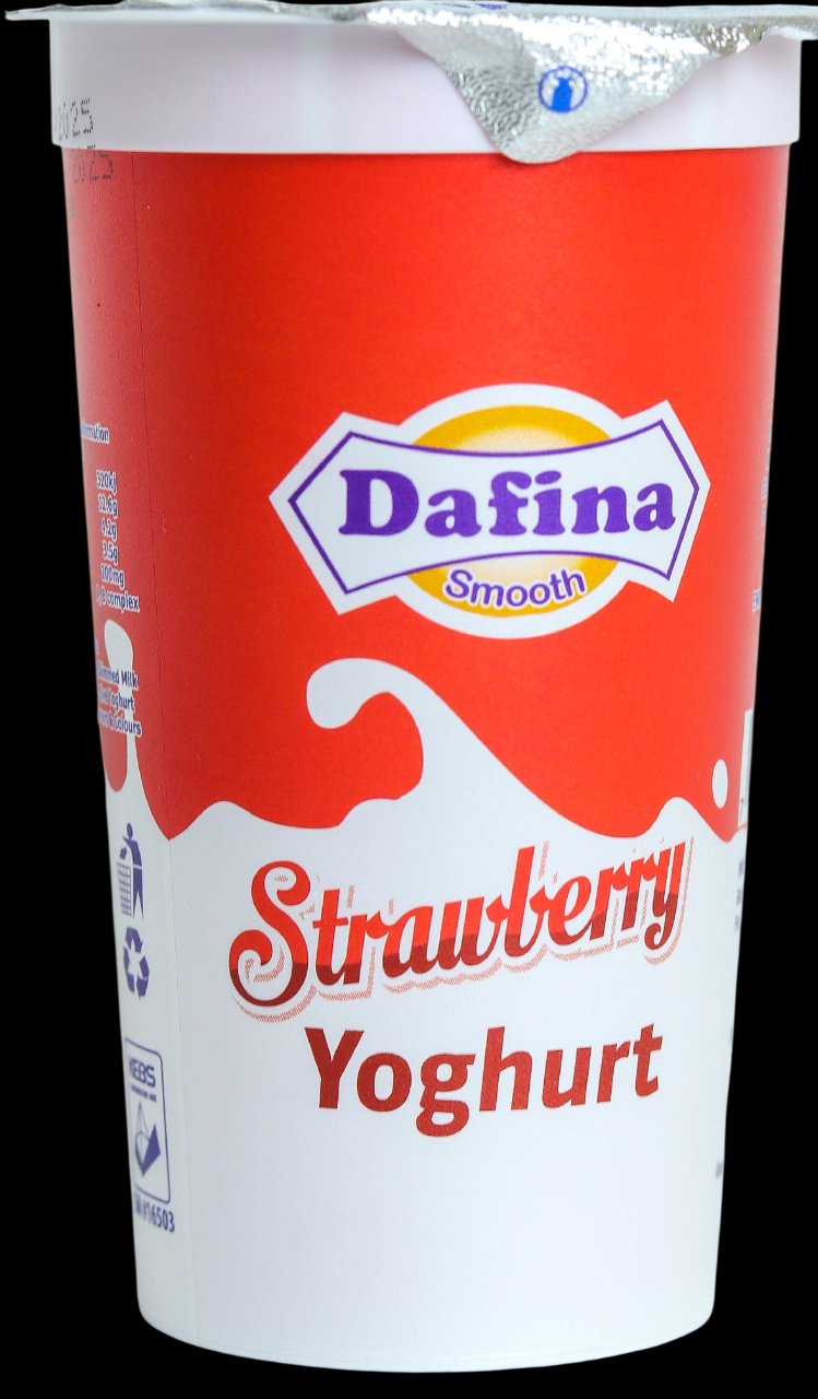 Dafina Strawberry Yoghurt 500ml Cup