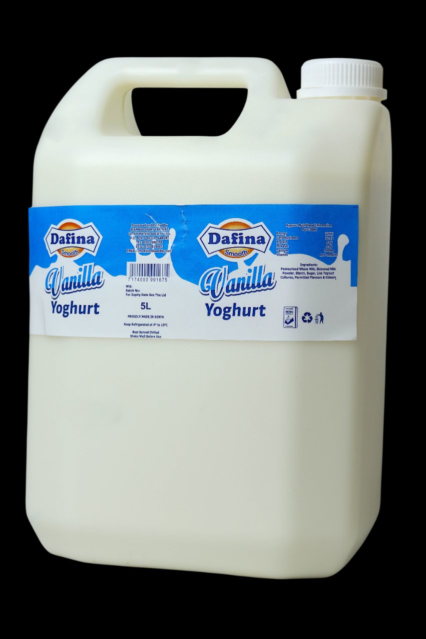 Dafina Vanilla Yoghurt 5L